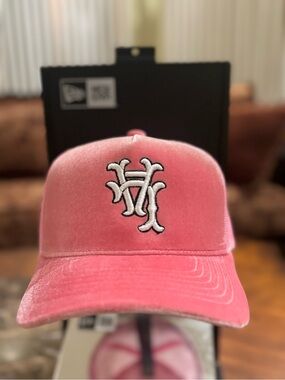 Los Angeles Dodgers Pink Valor Truckers Hat